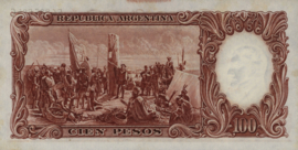 Argentinië P272.c2 100 Pesos 1951 (No date)