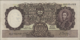 Argentinië P273 1.000 Pesos 1951 (No date)