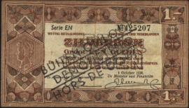 Nederland   PL4/AV004 1 Gulden 1938 Buiten Omloop Gesteld