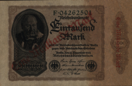 Germany DEU126 1,000,000,000 Mark 1922