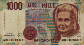 Italië P114 1.000 Lire 1990