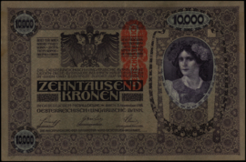 German-Austria  P64 10,000 Kronen 1918