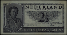 Nederland  PL17.a 2½ Gulden 1949