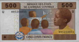 Kameroen P206U 500 Francs 2002