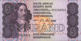 Zuid Afrika P119.e 5 Rand 1990