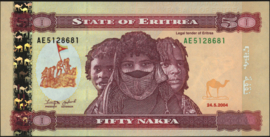 Eritrea P07 50 Nakfa 2004
