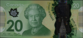 Canada P111 20 Dollars 2015