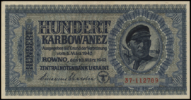 Oekraïne  P55 100 Karbowanez 1942