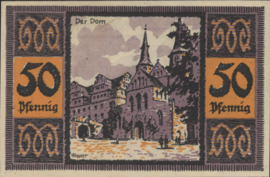 Duitsland - Noodgeld - Merseburg Grab/Mehl.:884.1.r 50 Pfennig 1921