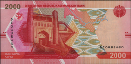 Oezbekistan B217 2.000 Som 2021