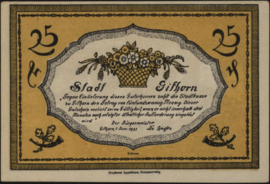 Duitsland - Noodgeld - Gifhorn Grab.: 428 25 Pfennig 1921