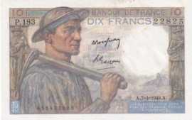 Frankrijk  P99.f 10 Francs 1949