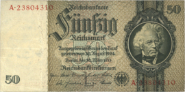 Duitsland P182.c: L/A 50 Reichsmark 1933