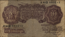 Engeland P366 10 Shillings 1940-1948 (No date)