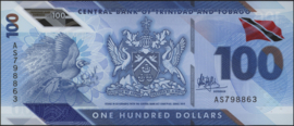 Trinidad and Tobago PNL 100 Dollars 2019