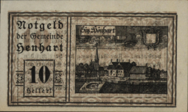 Oostenrijk - Noodgeld - Henhart KK.: 366 10 Heller 1920