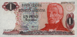 Argentinië P311 1 Peso Argentino 1983-84 (No date)