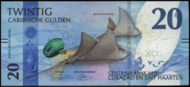 Curaçao and St. Martin   PLCG1.2 20 Caribbean Guilder 2025
