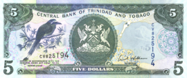 Trinidad and Tobago  P47 5 Dollars 2006