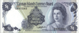 Kaaiman eilanden   P5.e 1 Dollar 1985 (No date)