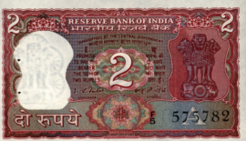 India  P53/B237 2 Rupees (No date)