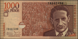 Colombia P456/B986 1.000 Pesos 2016