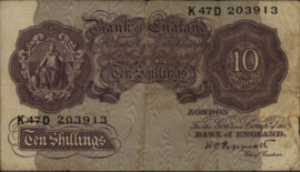 Engeland P366 10 Shillings 1940-1948 (No date)