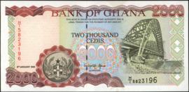 Ghana  P30/B132 2.000 Cedis 1995