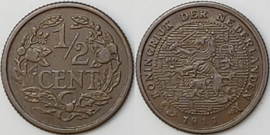 Netherlands Sch.1007 ½ Cent 1911