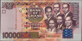 Ghana  P35/B143 10.000 Cedis 2003