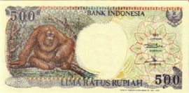 Indonesia P128 500 Rupiah 1992-'99