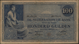 Netherlands  PL96/AV080 100 Gulden 1929