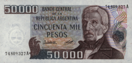 Argentinië P307 50.000 Pesos 1979-83 (No date)