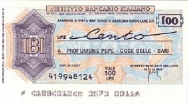 Istituto Bancario Italiano - 100 Lire