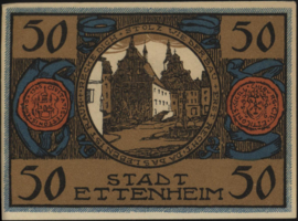 Duitsland - Noodgeld - Ettenheim Grab.: 354 50 Pfennig 1922