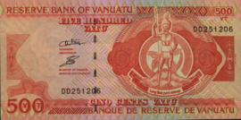 Vanuatu (Nieuwe Hebriden)   P5 500 Vatu 2010