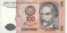 Peru P133 100 Intis 1987