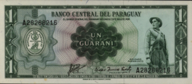 Paraguay P193 1 Guarani 1952