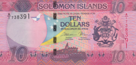 Salomonseilanden  P33 10 Dollars 2017