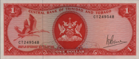 Trinidad en Tobago  P30 1 Dollar 1977