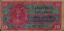 United States of America (USA) PM30 10 Cents (19)52