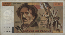 Frankrijk P154 100 Francs 1984