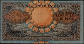 Indonesië  P68 50 Rupiah 1959