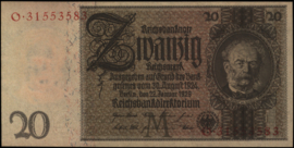 Duitsland P181 20 Reichsmark 1929