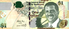 Bahamas P71 1 Dollar 2008