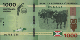 Burundi B242 1.000 Francs 2021