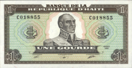 Haiti P253 1 Gourde 1989