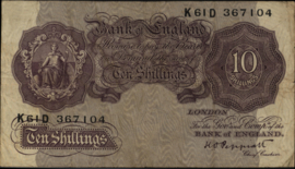 Engeland P366 10 Shillings 1940-1948 (No date)