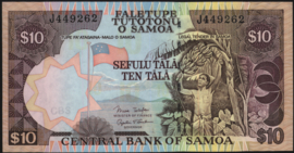 Samoa  P34/B109 10 Tala 2002-05