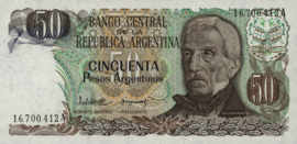 Argentinië P314.a2 50 Pesos Argentinos 1983-85 (No date)